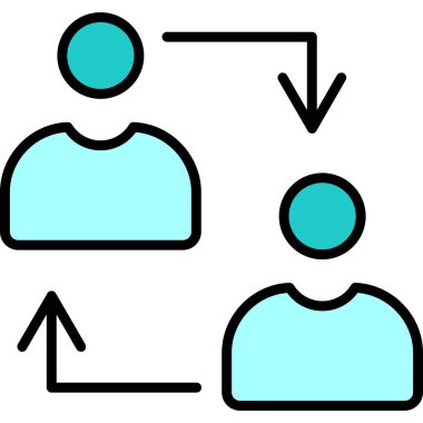 Web simgesi vektör illüstrasyonunu transfer et 