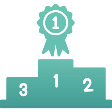 İlk Konum web simgesi, vektör illüstrasyonu