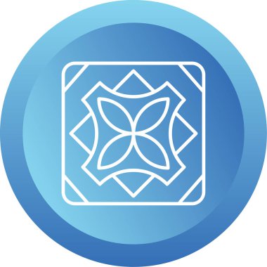 Döşeme. Web simgesi basit illüstrasyon