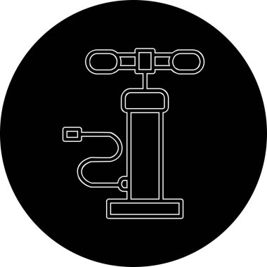 Air Pump modern simgesinin vektör illüstrasyonu                  