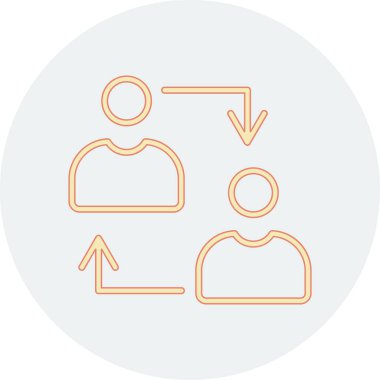 Web simgesi vektör illüstrasyonunu transfer et 