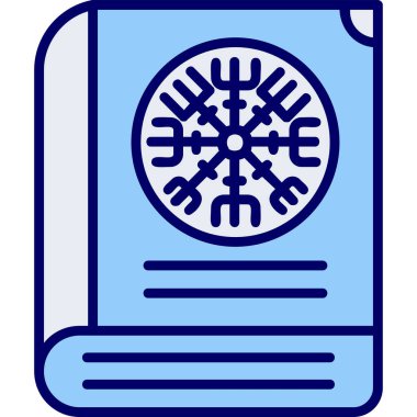 kitap simgesi, vektör illüstrasyonu basit tasarım