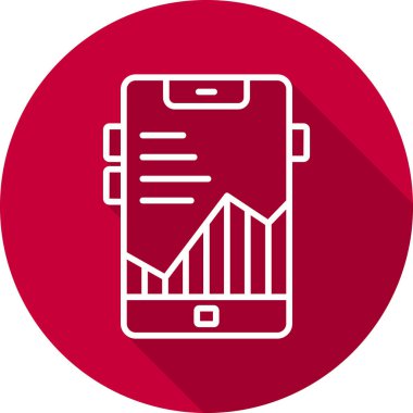 Mobil app simge vektör çizim     