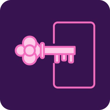 Günlük Kaydı Web simgesi, vektör illüstrasyonu