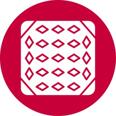 Döşeme. Web simgesi basit illüstrasyon