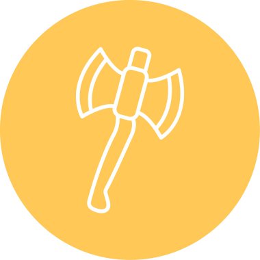 Balta ağ simgesi, vektör illüstrasyonu 