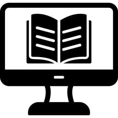 Özel ders. Web simgesi basit illüstrasyon