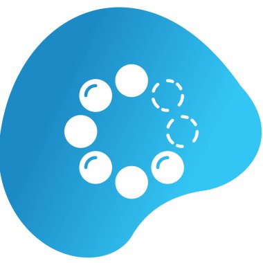 Simge yükleme vektör illüstrasyonu 