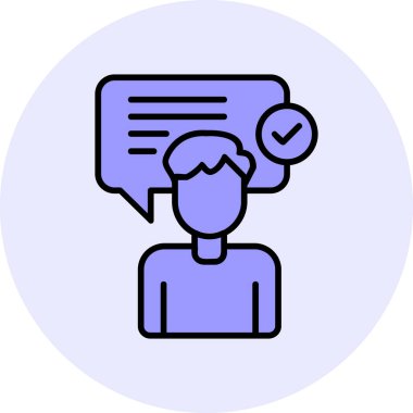 Karar Web simgesi vektör illüstrasyonu oluşturma