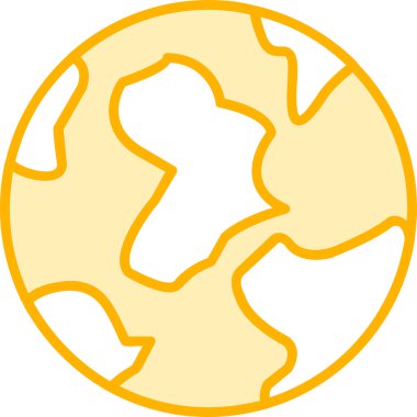 Toprak. Web simgesi vektör illüstrasyonu 