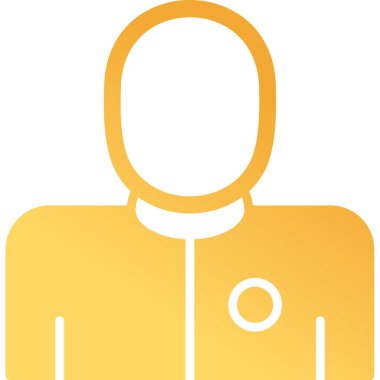 Avatar Eskrim Ağı simgesi, vektör illüstrasyonu 