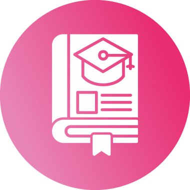 Eğitimin vektör illüstrasyonu modern simge 