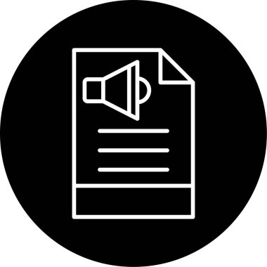 Kopyalama belgesi vektör illüstrasyonu 