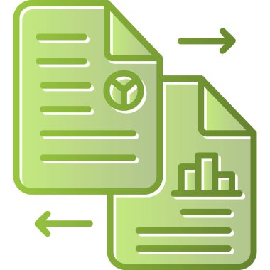 Karşılaştırmalı. Web simgesi basit illüstrasyon