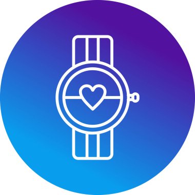 İzleme simgesinin vektör modern illüstrasyonu 