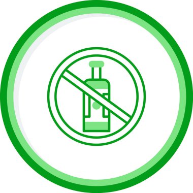 Alkol işareti simgesi çizimi yok