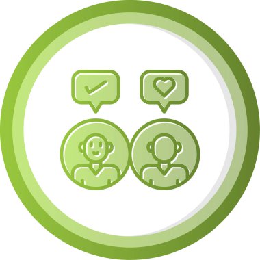 user icon, vector illustration simple design