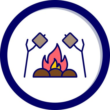 Web simgesi vektör resimlemesi kızartılıyor