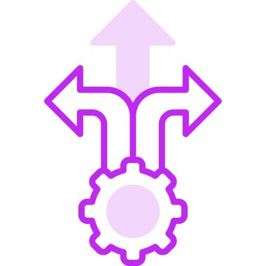 Esneklik. Web simgesi basit illüstrasyon