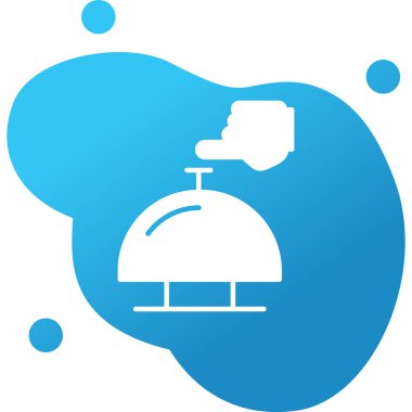 Bir çan simgesinin vektör illüstrasyonu