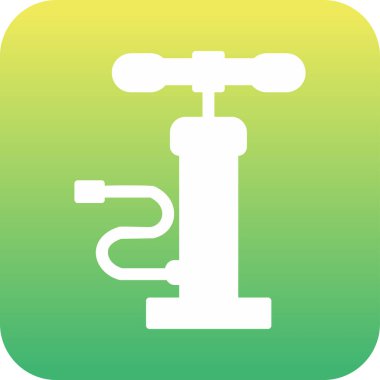 Air Pump modern simgesinin vektör illüstrasyonu                  