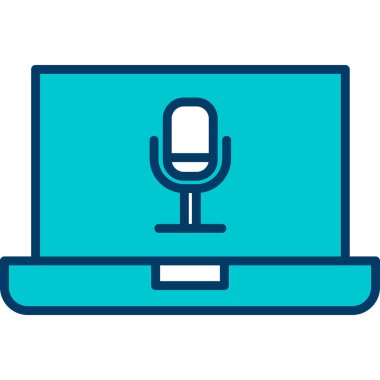 Dizüstü web simge vektör çizim 