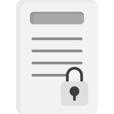 belge dosya simgesi düz biçimli 