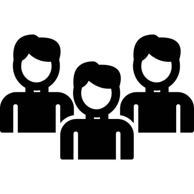 vector illustration of Group people icon 