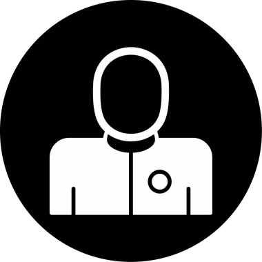 Avatar Eskrim Ağı simgesi, vektör illüstrasyonu 