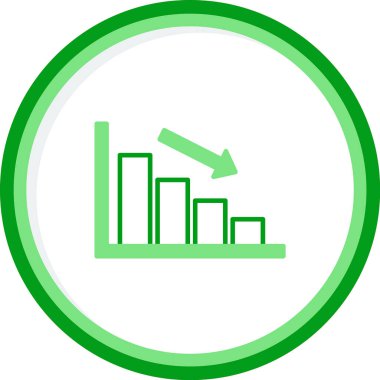 Durgunluk simgesi, vektör illüstrasyonu basit tasarım