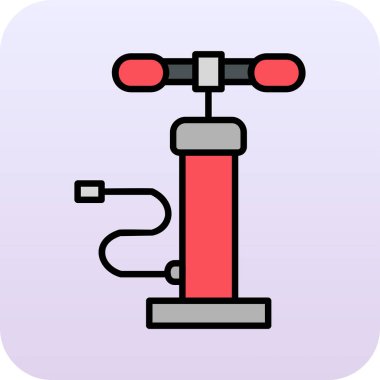 Air Pump modern simgesinin vektör illüstrasyonu                  