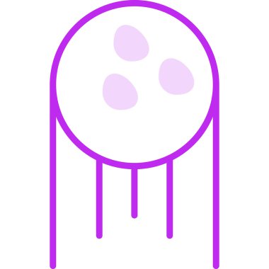 Bowling topu kutsal kişilerin resmi, vektör çizim