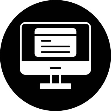 Simge kodlanıyor. Yazılım Geliştirme İşareti, Vektör İllüstrasyonu 