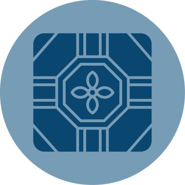 Döşeme. Web simgesi basit illüstrasyon