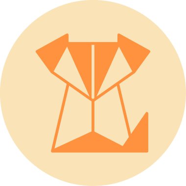 Fox Web simgesi, vektör illüstrasyonu