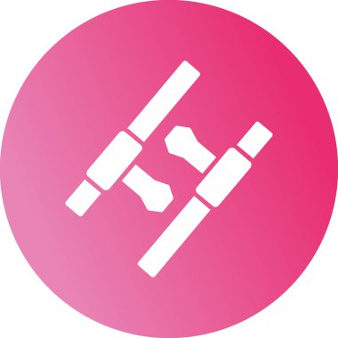 Tonfa. Web simgesi basit tasarım