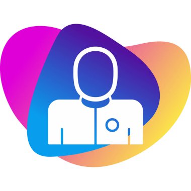 Avatar Eskrim Ağı simgesi, vektör illüstrasyonu 