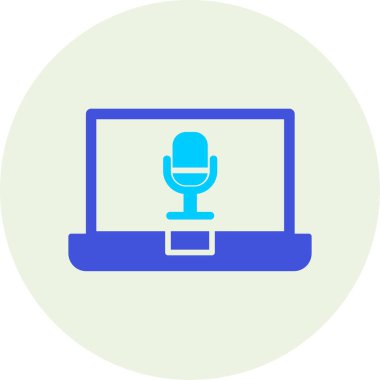 Dizüstü web simge vektör çizim 