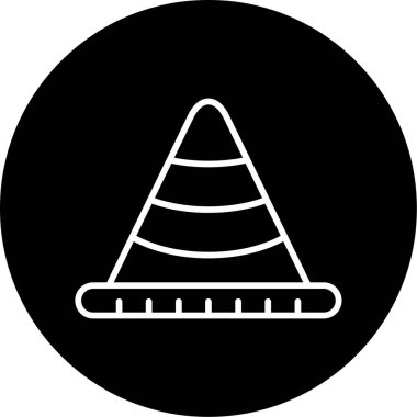 koni simgesi, vektör illüstrasyonu basit tasarım