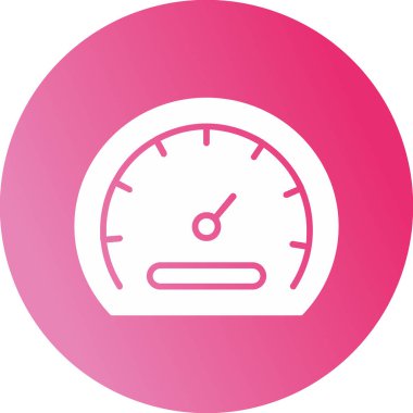 Hız göstergesinin vektör illüstrasyonu 