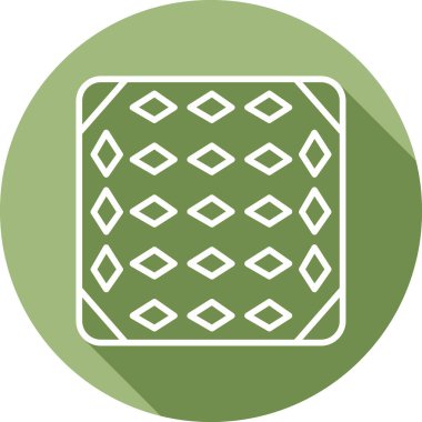 Döşeme. Web simgesi basit illüstrasyon