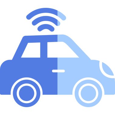 araba web simgesi basit illüstrasyon 