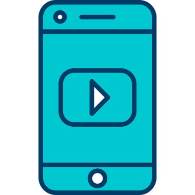 vektör çizimi sosyal medya simge 