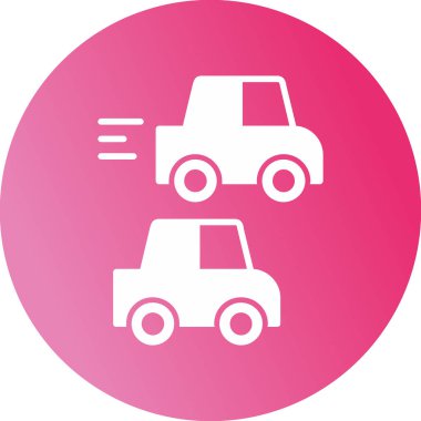 Chase web simgesi vektör illüstrasyonu