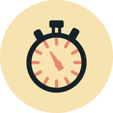 Kronometre simgesi çizimi