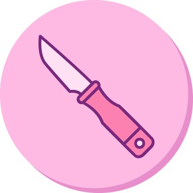 bıçak simgesi vektör illüstrasyonu