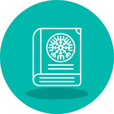 kitap simgesi, vektör illüstrasyonu basit tasarım