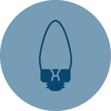 mum ışığı ikonu, vektör illüstrasyonu 