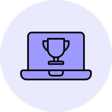 Dizüstü web simge vektör çizim 