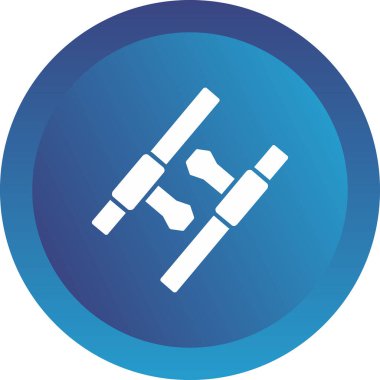 Tonfa. Web simgesi basit tasarım